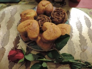 heart shape cakes