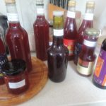 bottles of juice