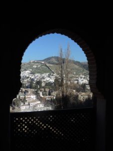 view of old town Granada