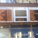 bus station departure board